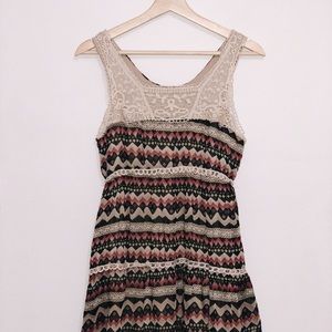 Geo/ Tribal Patterned Dress